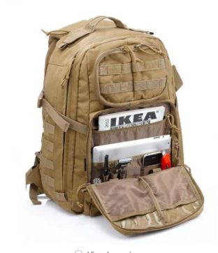 waterproof outdoor travel trekking adventure backpack large army military tactical bag