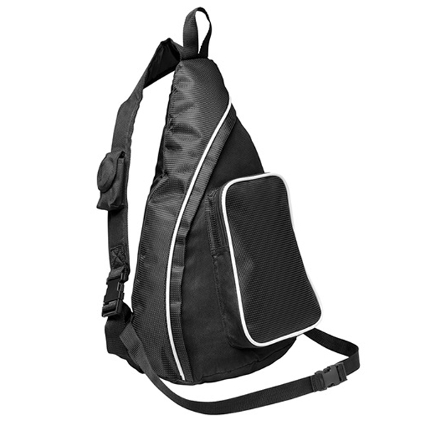 Wholesale 420D polyester sports sling backpack customized bags