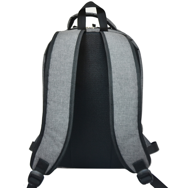 double tone polyester waterproof business laptop backpack