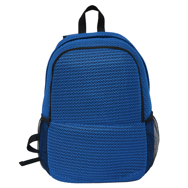 Large capacity mesh backpack with fashionable design