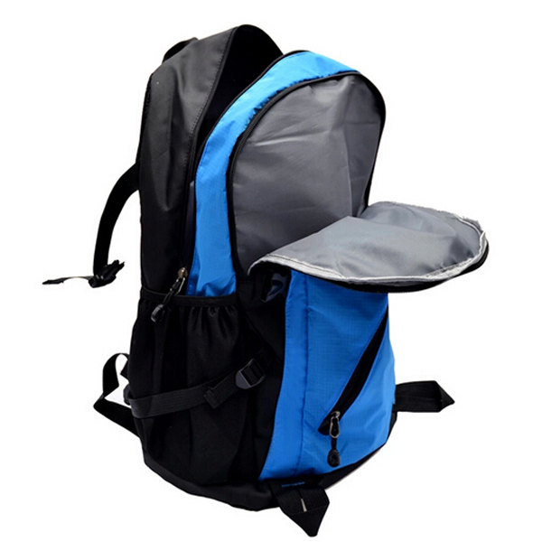 high quality polyester customized folding backpack