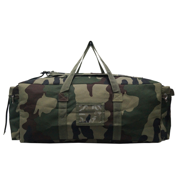 Military Tactical Wheeled Deployment Trolley Duffle Bag Heavy-Duty Campong Hiking Running Trekking