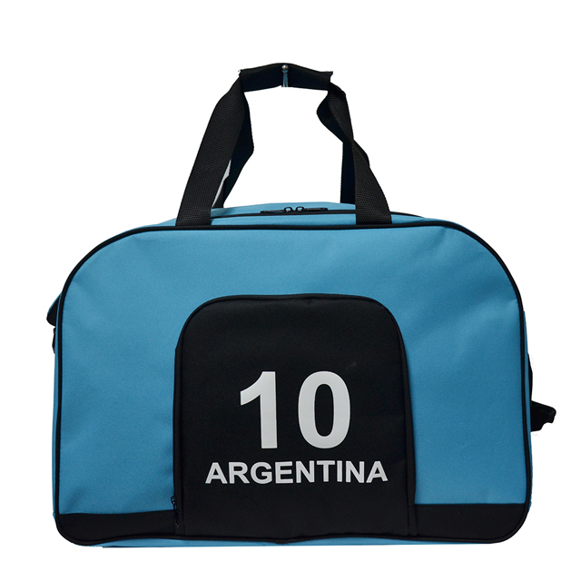 Custom Large Football Ball Drawstring Duffel Sports Gym Bag