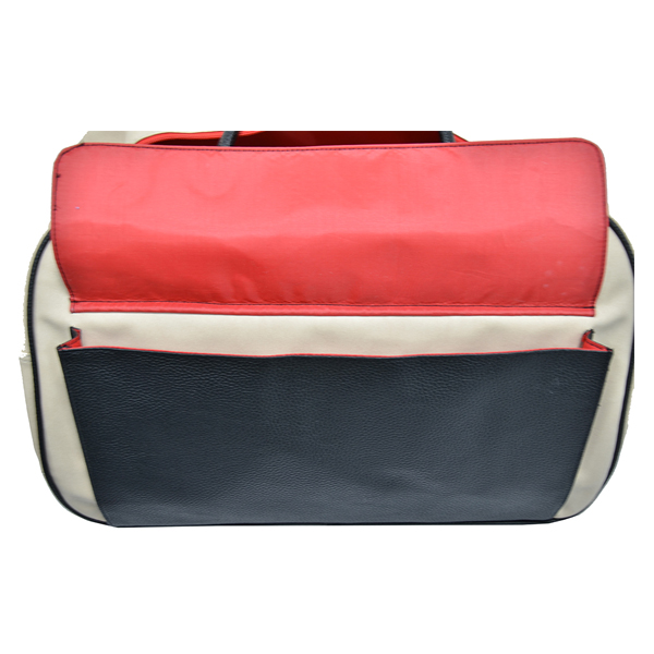 bags manufacturer semi-PU premium buckle trolley luggage bags cases