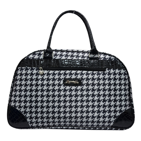 trolley travel duffel bag for lady with wheel