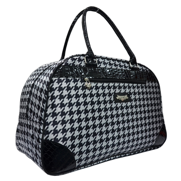 trolley travel duffel bag for lady with wheel