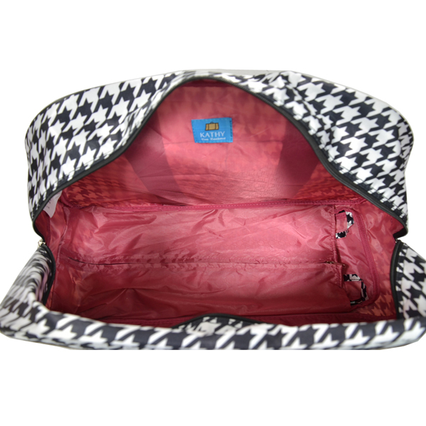 trolley travel duffel bag for lady with wheel