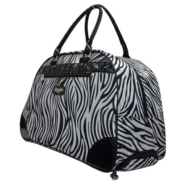 trolley travel duffel bag for lady with wheel