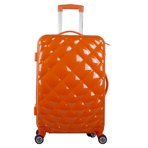 Durable ABS Material Fashion Fancy Travel Trolley Luggage bag