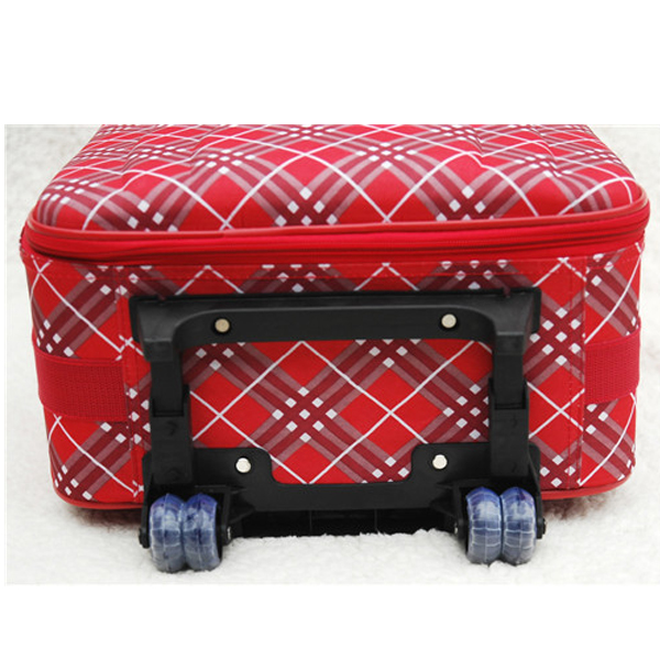 low moq fashion full printing woman girls 3 piece trolley luggage sets