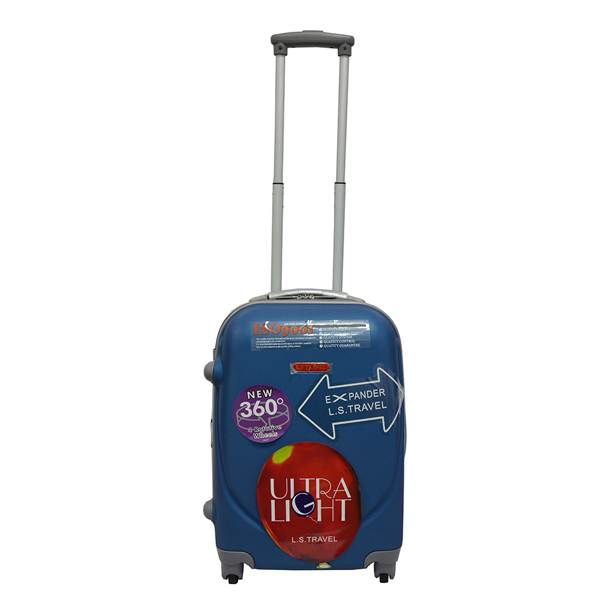 low moq lovely custom ABS universal wheels carry on luggage