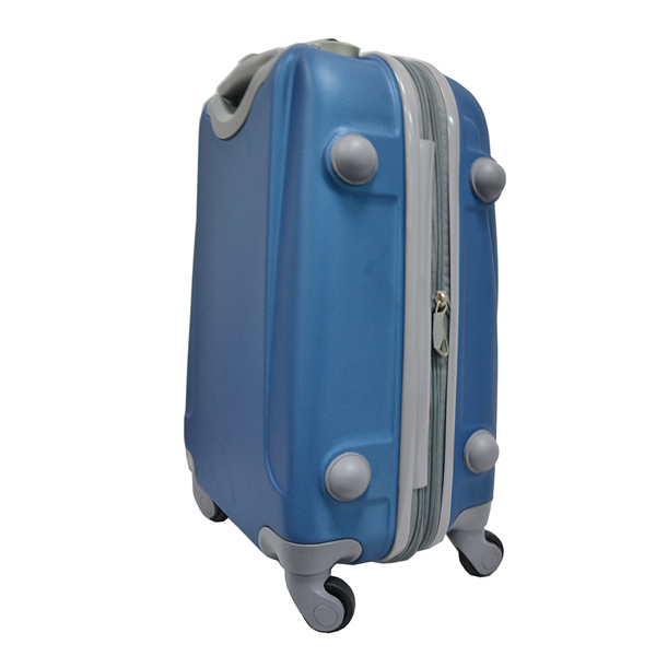 low moq lovely custom ABS universal wheels carry on luggage