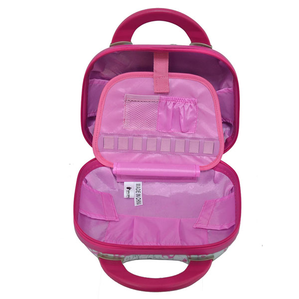 Hot sale cute girls wheeled luggage bag