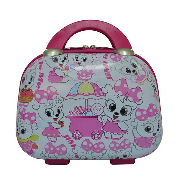 Hot sale cute girls wheeled luggage bag