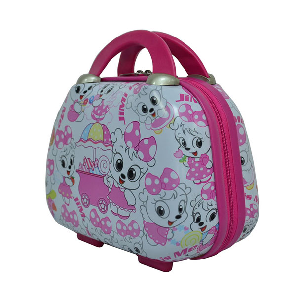 Hot sale cute girls wheeled luggage bag