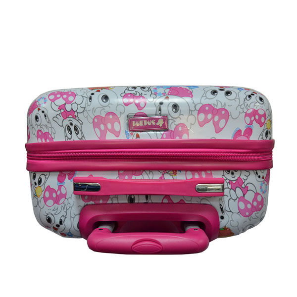 Hot sale cute girls wheeled luggage bag