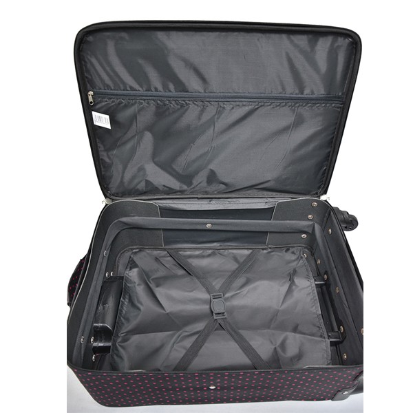 600D polyester 20'' inch hotel traveling luggage trolley