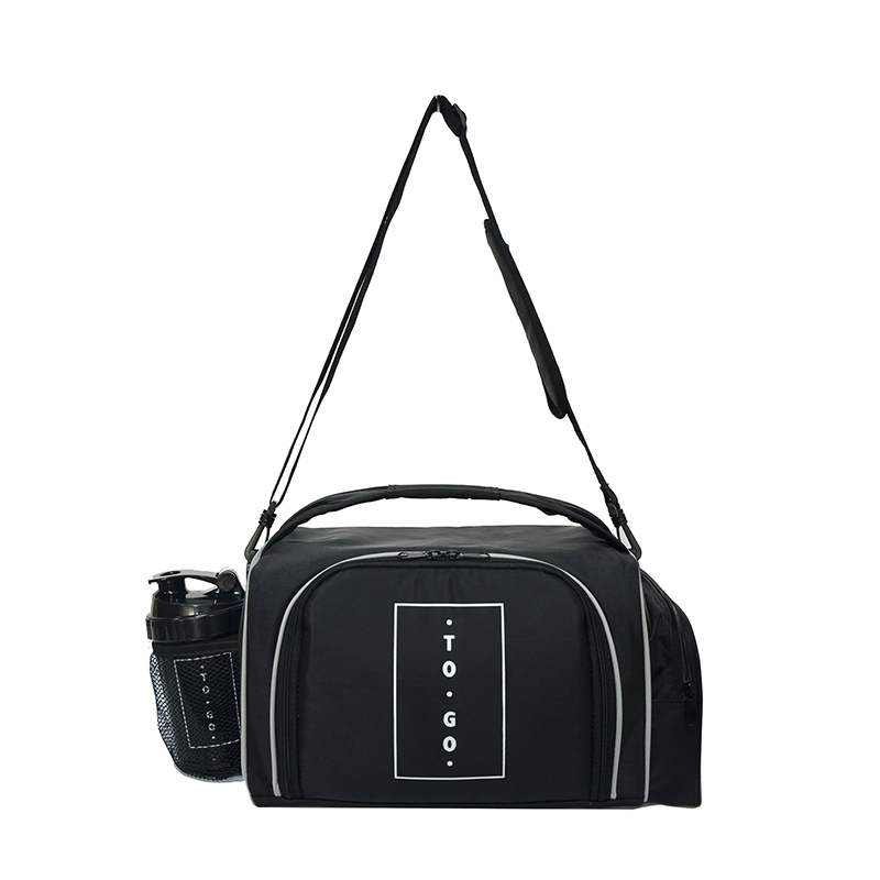 Multi-function large insulated customized fitness cooler lunch bag for outdoor