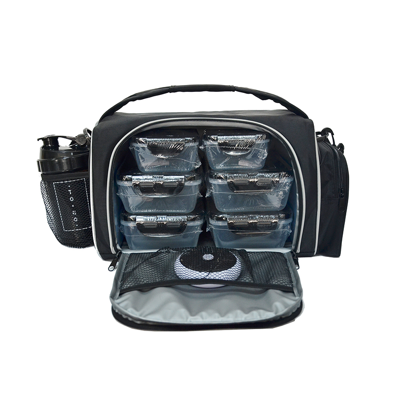 Multi-function large insulated customized fitness cooler lunch bag for outdoor