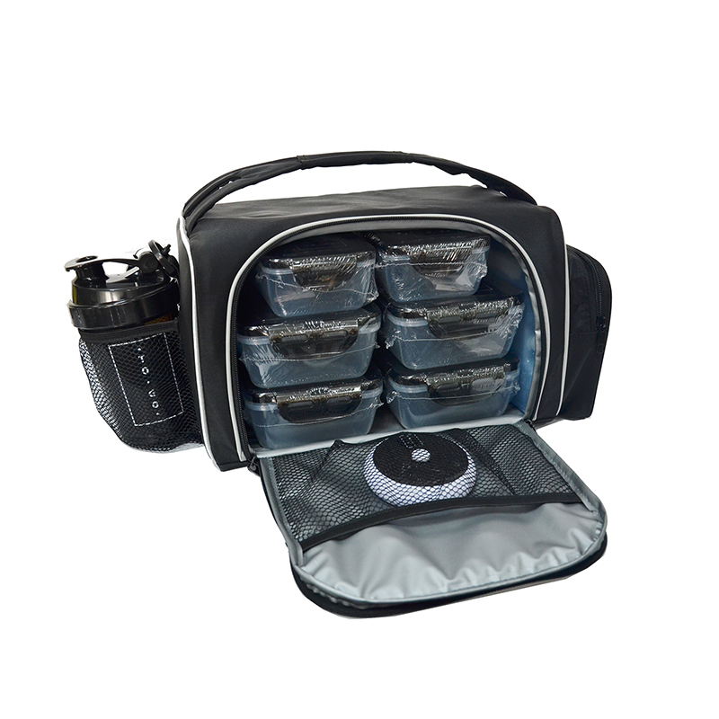 Multi-function large insulated customized fitness cooler lunch bag for outdoor