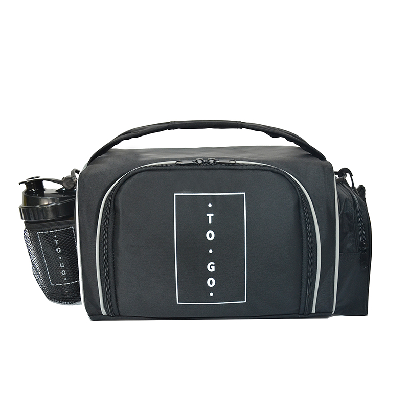 Multi-function large insulated customized fitness cooler lunch bag for outdoor