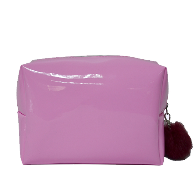 beautiful new design PU shiny cosmetic bags for girls