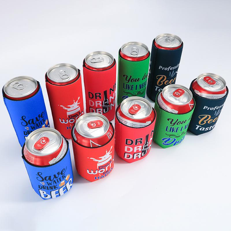 Diving material cup cover 330ml slender cola cover insulation drink can protective cover cooler bag