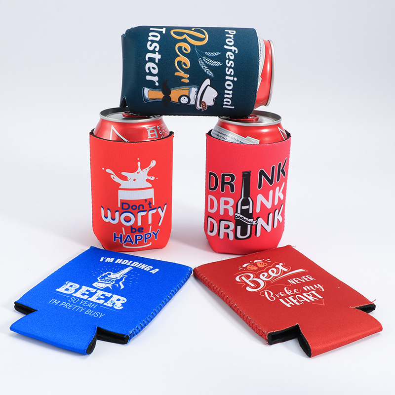 Diving material cup cover 330ml slender cola cover insulation drink can protective cover cooler bag