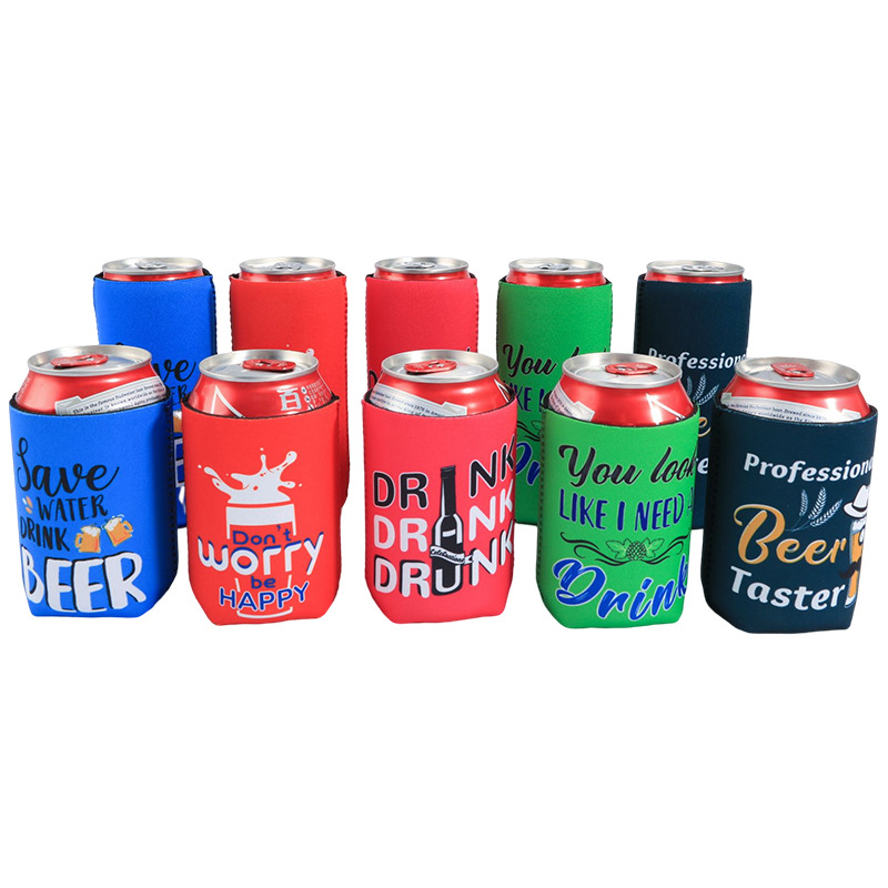 Diving material cup cover 330ml slender cola cover insulation drink can protective cover cooler bag